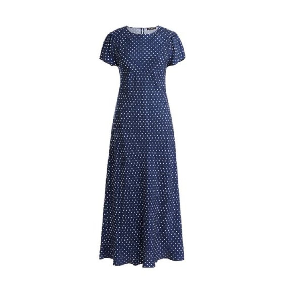 J.Crew Cupro-Blend Midi T-Shirt Dress